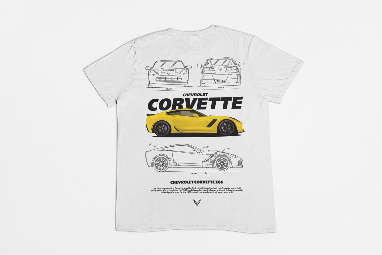 Corvette amarelo