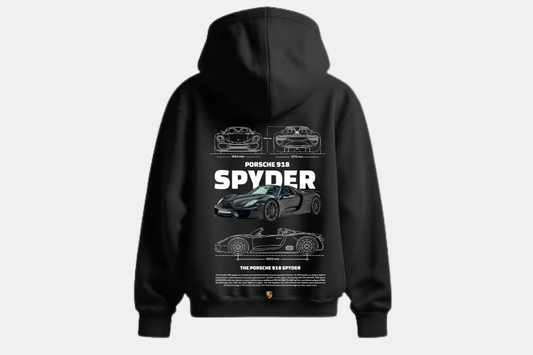 Porsche 918 Spider preto