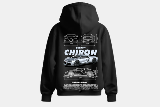 Bugatti Chiron cinza