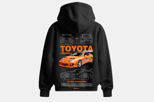 Toyota Supra Mk4 laranja Fast and Furious