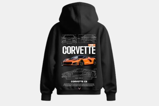 Corvette Laranja C8