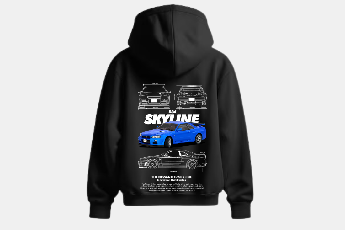 Nissan Skyline R34 azul