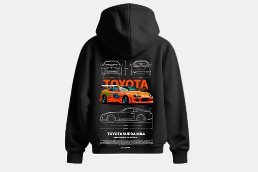 Toyota Supra mk4 laranja