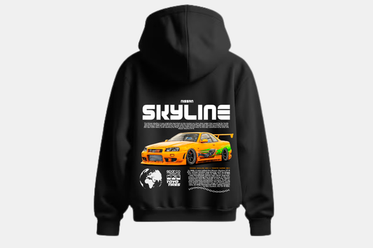 Nissan Skyline amarelo