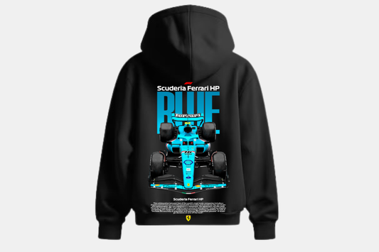 formula 1- Ferrari Blue