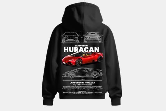 Lamborghini Huracan vermelho