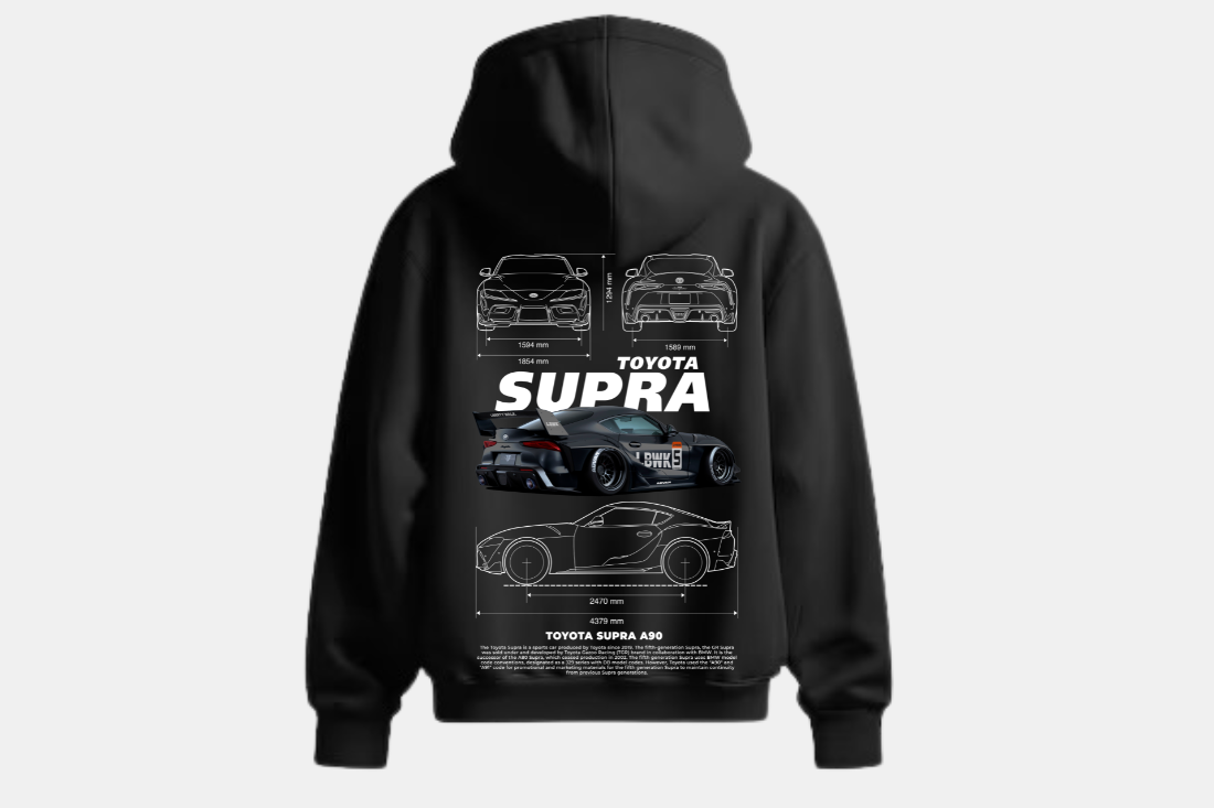 Toyota Supra A90 black