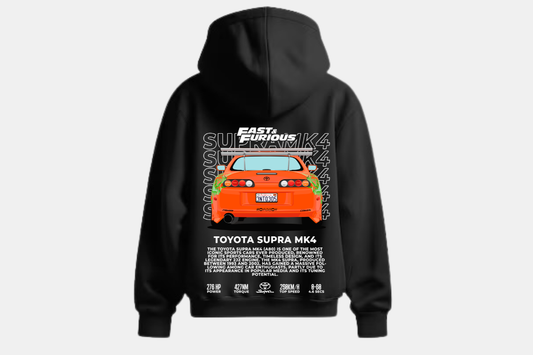 Toyota Supra mk4 laranja fast and furious