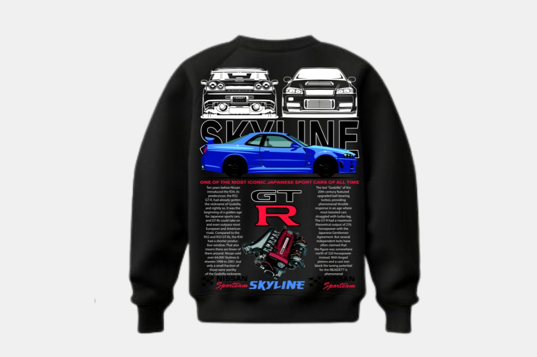 Nissan Skyline GTR Azul