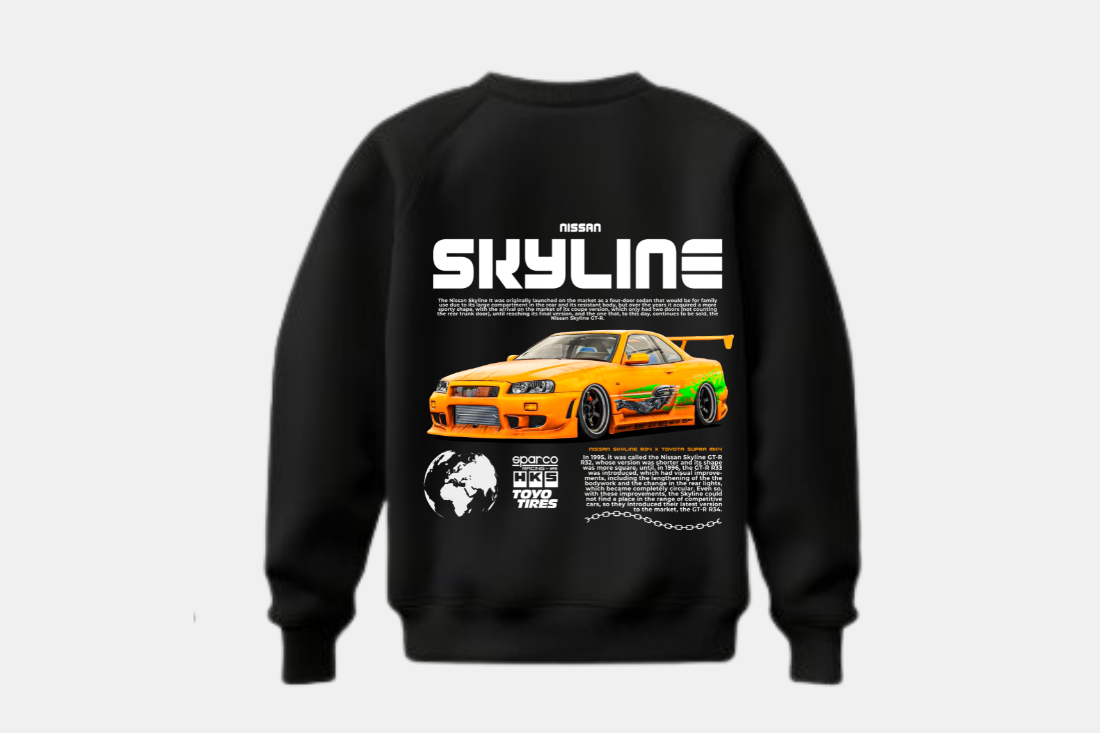 Nissan Skyline amarelo