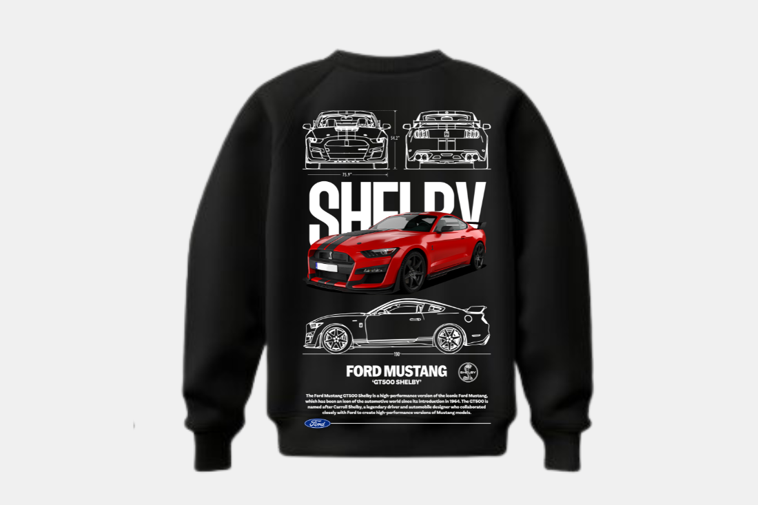 Ford Shelby vermelho