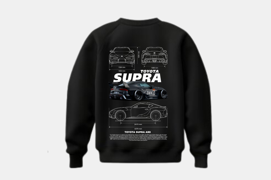 Toyota Supra A90 black