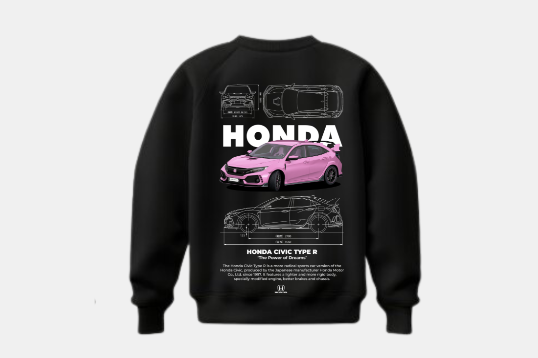 Honda Civic Type R rosa