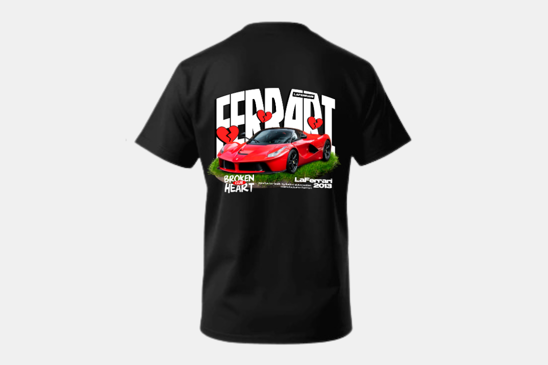 Ferrari Vermelho Broken Heart