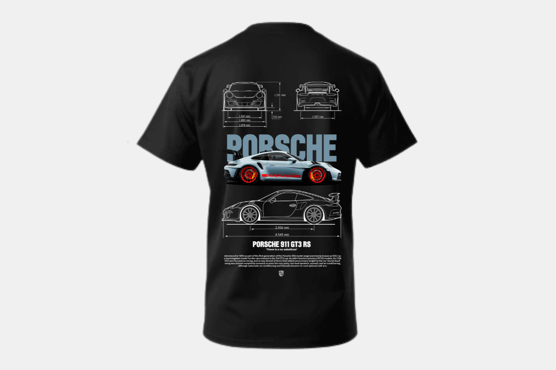 Porsche 911 GT3 RS azul