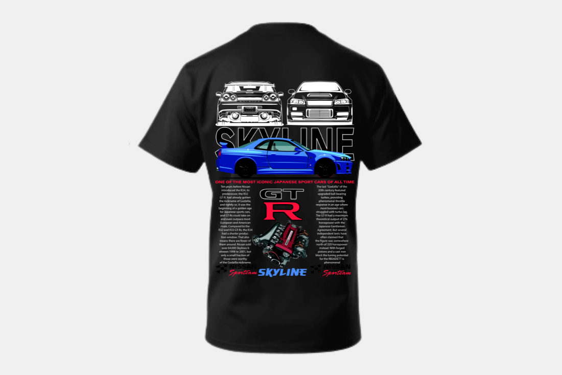 Nissan Skyline GTR Azul
