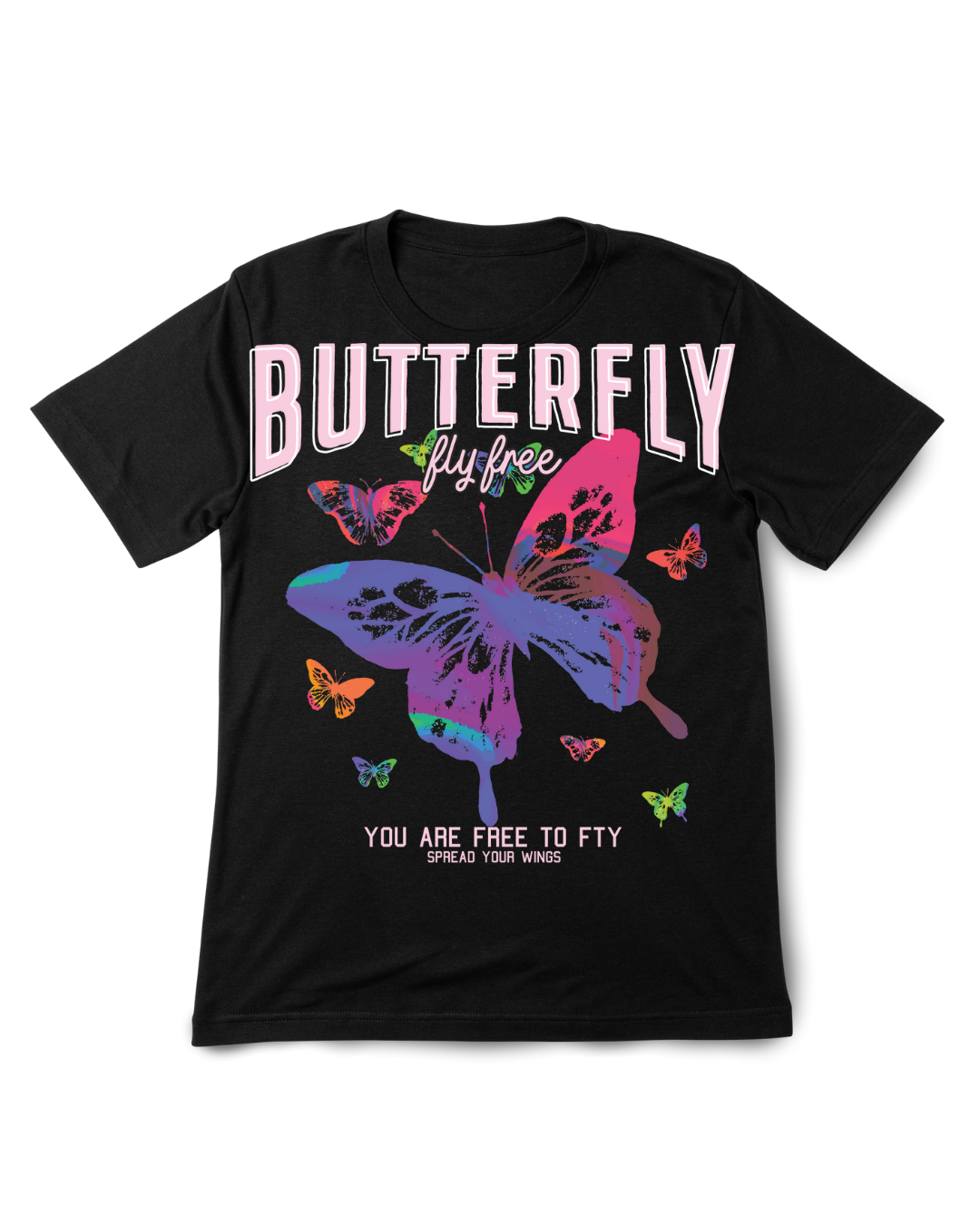 Butterfly fly free