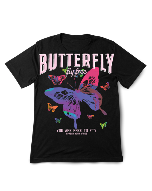 Butterfly fly free