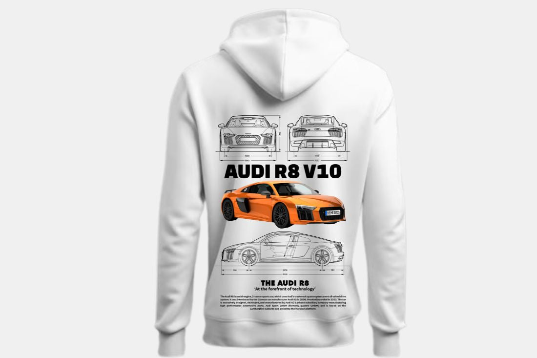 Audi R8 Laranja