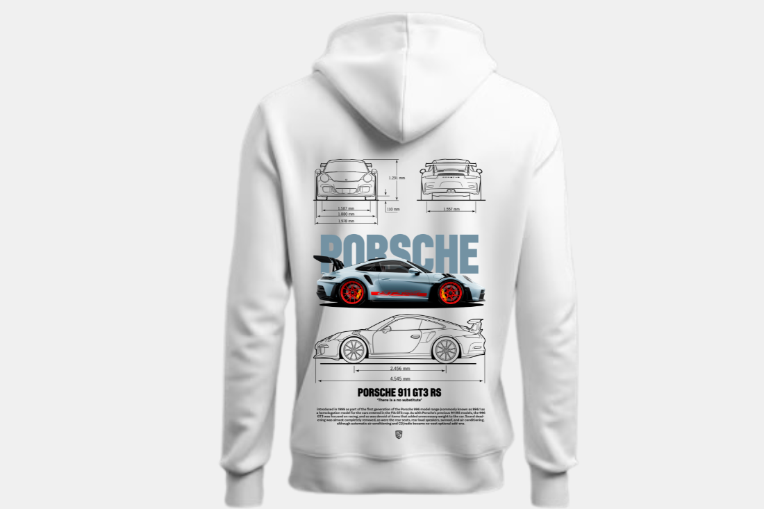 Porsche 911 GT3 RS azul