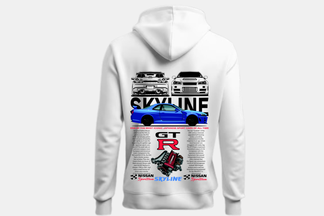 Nissan Skyline GTR Azul