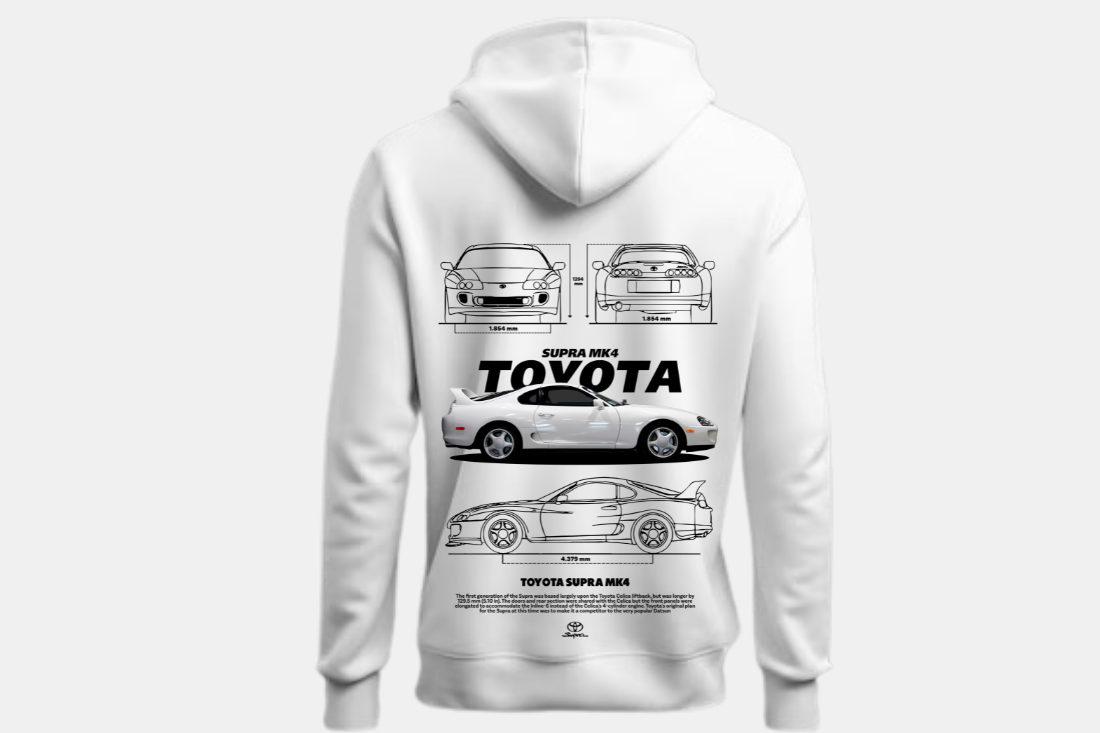 Toyota Supra mk4 branco 3