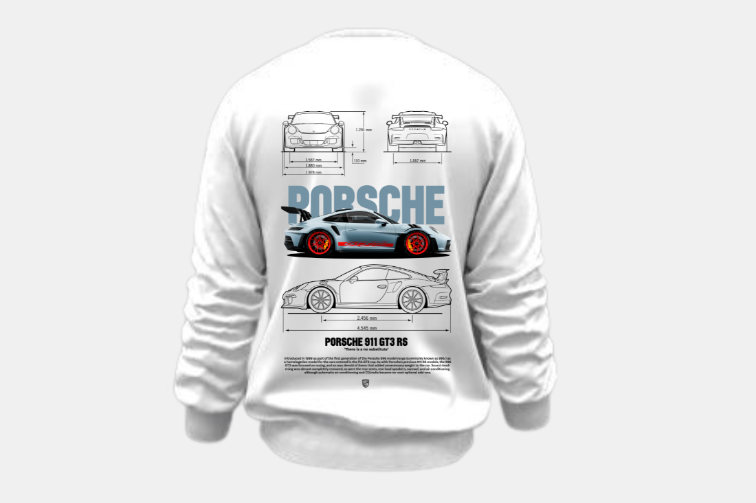 Porsche 911 GT3 RS azul