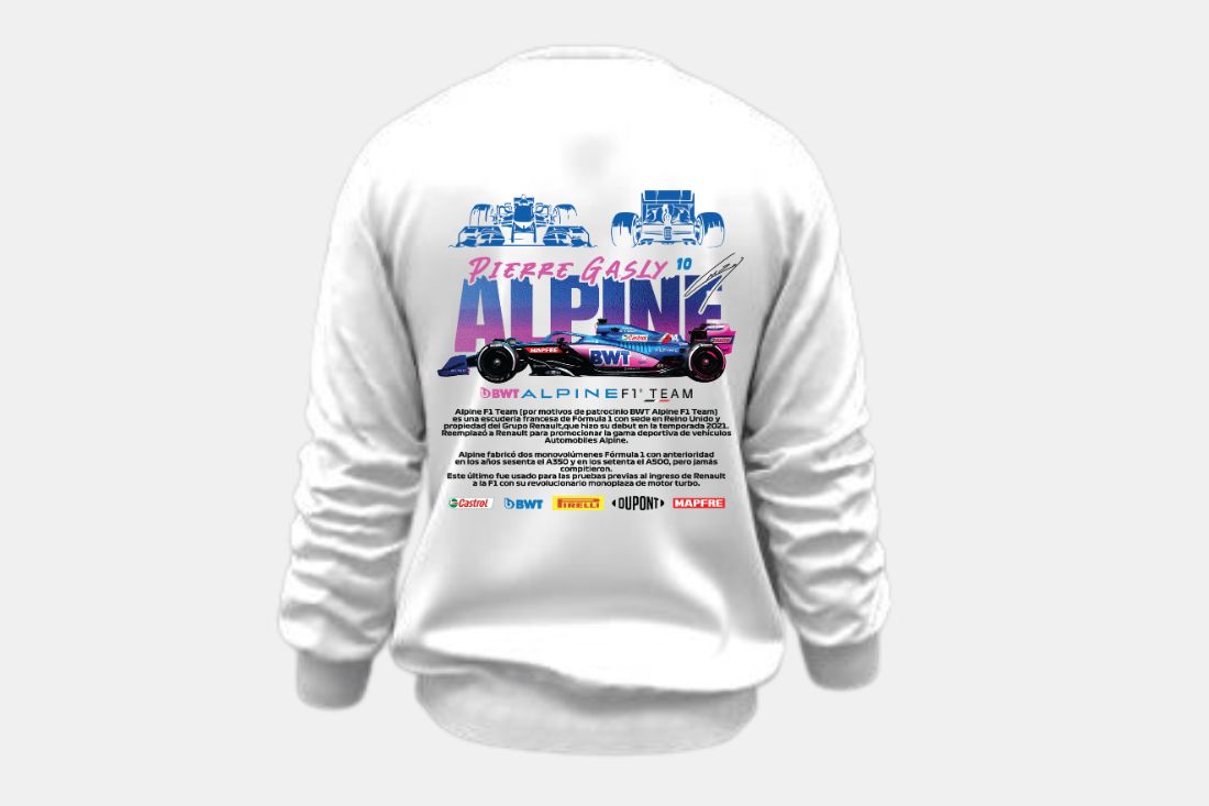 formula 1- Pierre Gasly Alpine