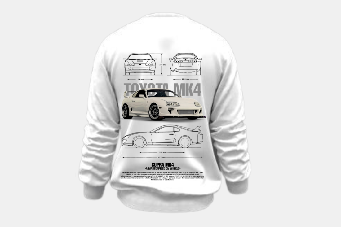 Toyota Supra mk4 branco