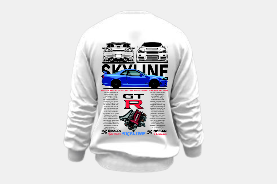 Nissan Skyline GTR Azul
