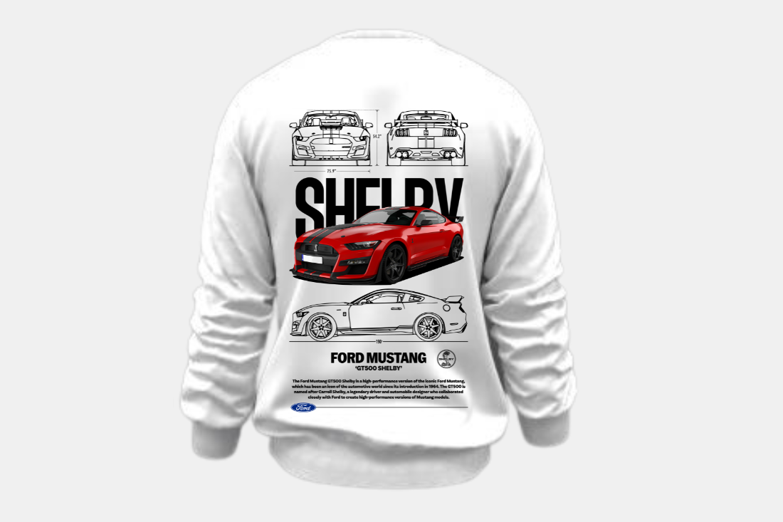Ford Shelby vermelho