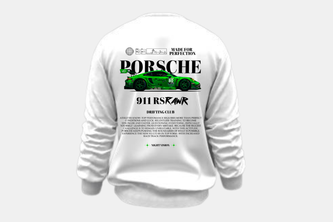 Porsche 911 RS verde