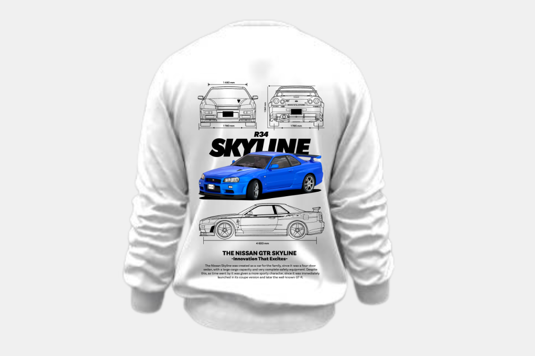 Nissan Skyline R34 azul