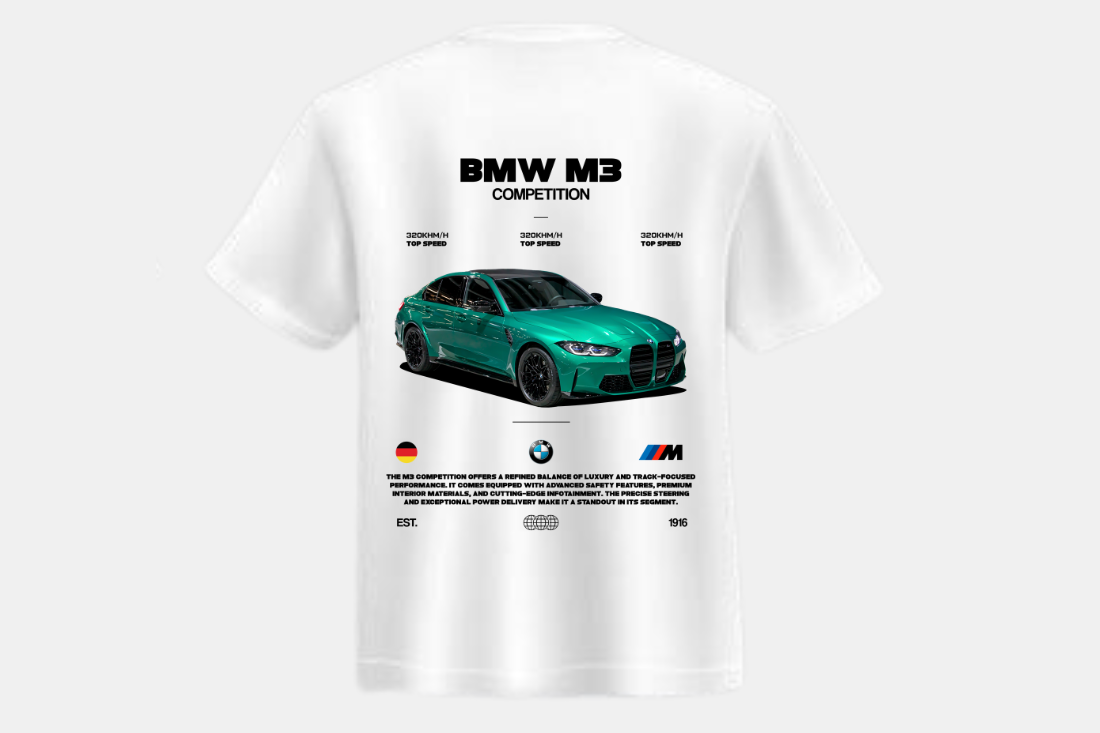 BMW M3 verde