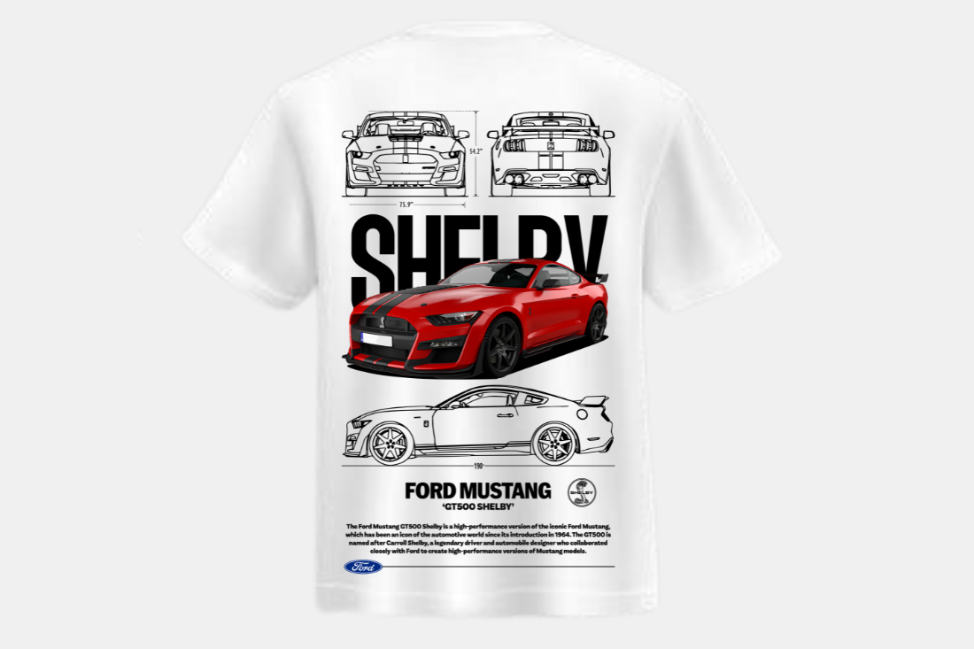 Ford Shelby vermelho