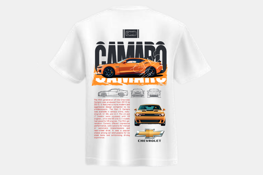 Camaro laranja
