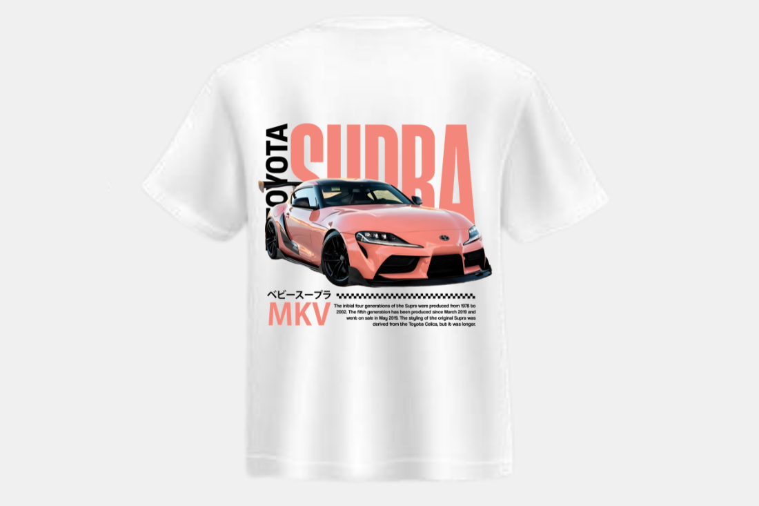 Toyota Supra rosa
