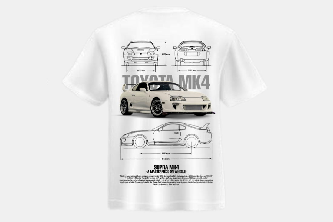 Toyota Supra mk4 branco