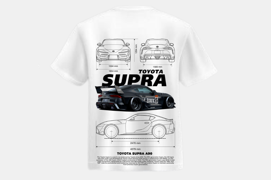 Toyota Supra A90 black