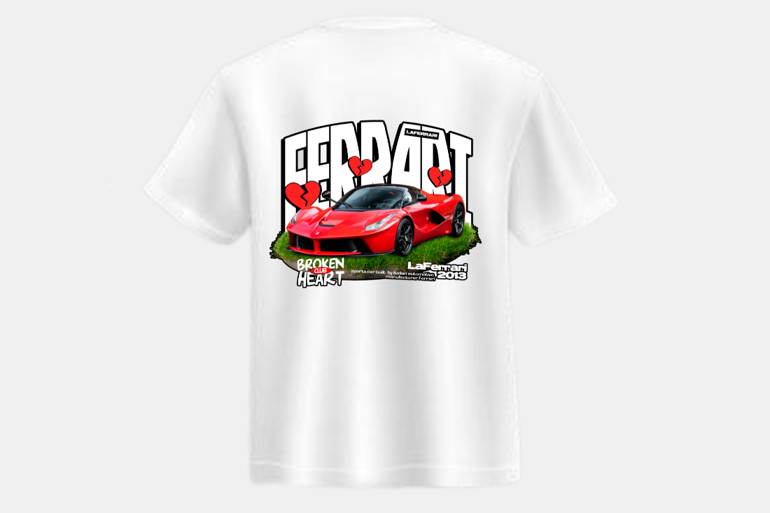 Ferrari Vermelho Broken Heart