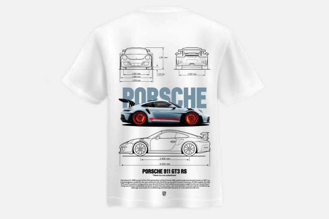 Porsche 911 GT3 RS azul