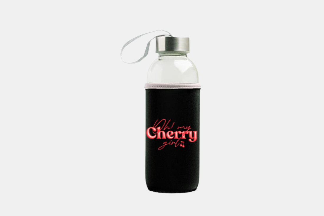 Garrafa de Vidro Cherry girl