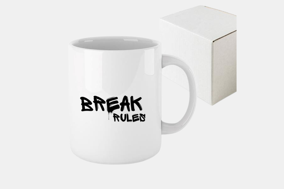 Caneca  Break Rules