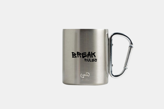 Caneca de inox Break Rules