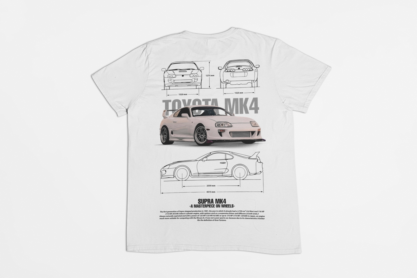 Toyota Supra mk4 branco