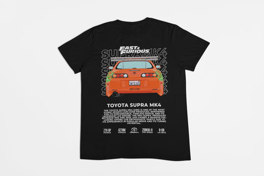 Toyota Supra mk4 laranja