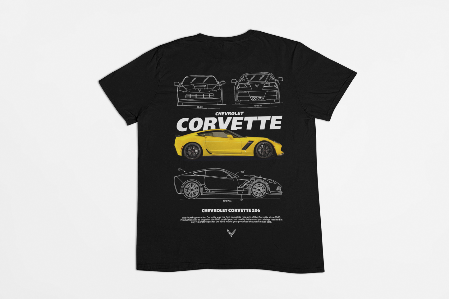 Corvette amarelo